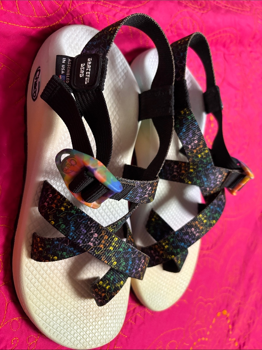 Chaco Grateful Dead sandals. Hard to find.
